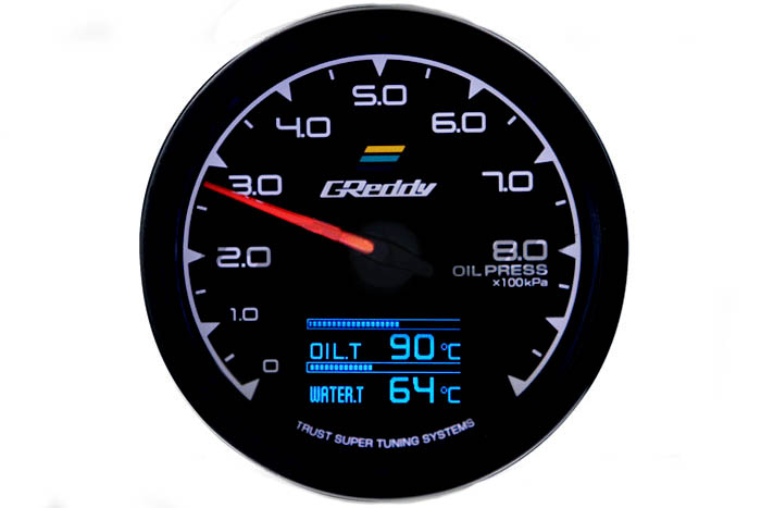 Greddy Multi Gauge Oil Pressure Gauge