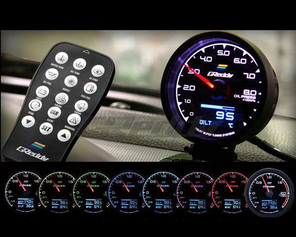 Greddy Multi Gauge Optional Boost Sensor and Sensor Harness