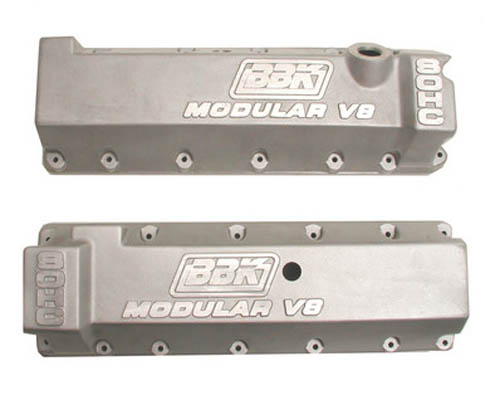 BBK Aluminum Valve Covers Ford Mustang 4.6 5.4L 99-00 by FEZTEC