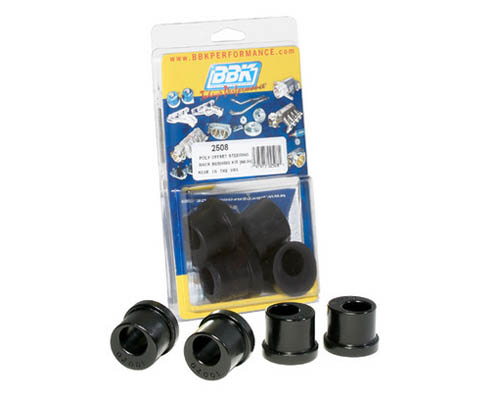 BBK Polyurethane Offset Steering Rack Bushing Kit Ford Mustang 86-04