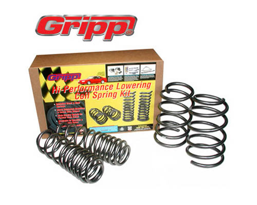 BBK Progressive Rate Performance Lowering Spring Kit-Exc IRS Ford Mustang GT Cobra 79-04