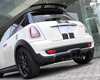 3D Design Carbon Fiber Rear Diffuser Mini Cooper S R55 R56 07-12
