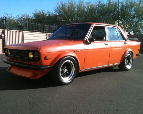 BRE Style Fender Flares 4dr Fiberglass Datsun 510 69-73
