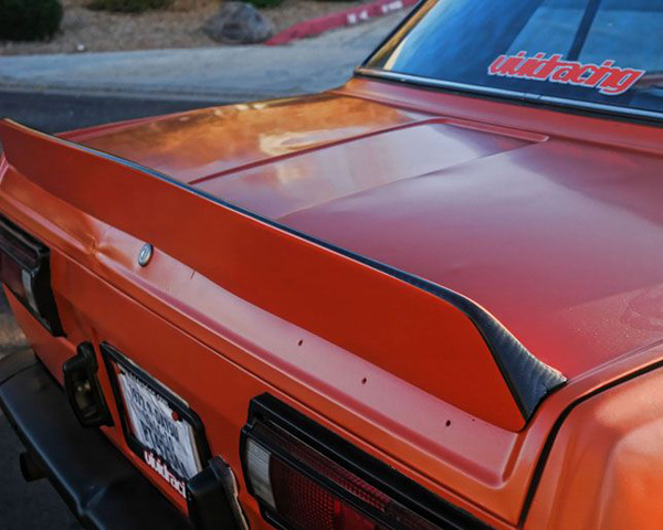 Rear Trunk Lip Spoiler Fiberglass Datsun 510 69-73