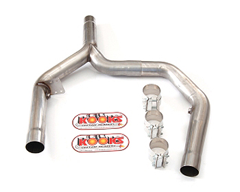 Kooks Y Pipe Without Cats 3 1/2" Inlets 3 1/2" Outlets Chevrolet Camaro LS1 98-02