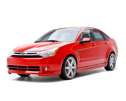 3dCarbon 4PC Body Kit Ford Focus 2DR 08 4DR 08-11