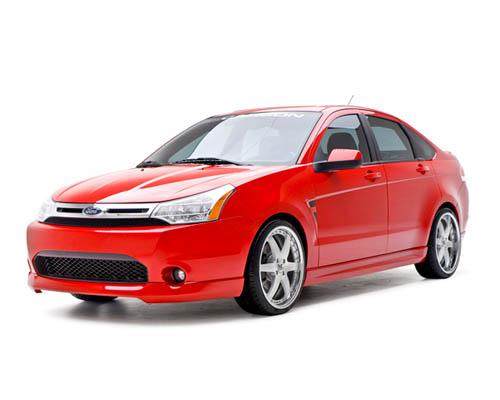 3dCarbon 4PC Body Kit Ford Focus SES 4DR 10-11