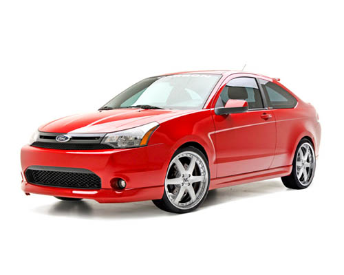 3dCarbon 4PC Body Kit Ford Focus 2DR 09-11