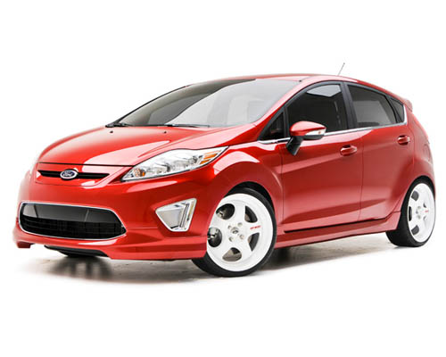 3dCarbon 4PC Body Kit Ford Fiesta 11-12
