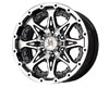 American Outlaw Buckshot 16X8  5x114.3  -6mm Black Machined Face