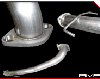 AMS 3 Inch Stainless Steel Downpipe Mitsubishi EVO VIII IX 03-07