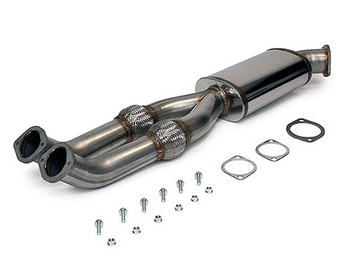 AMS Performance 90mm Race Midpipe / Y-Pipe Nissan GT-R R35 09+ by FEZTEC