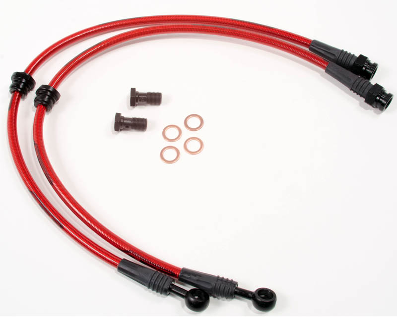 Agency Power Front Brake Lines Mitsubishi EVO VIII 03-05