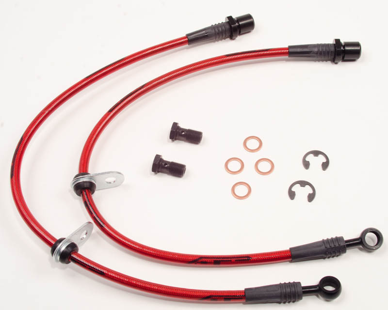 Agency Power Front Brake Lines Subaru WRX 02-05