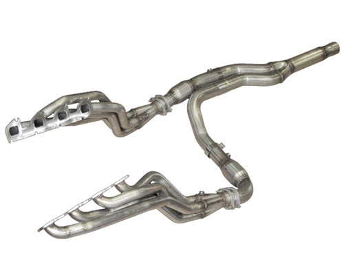 American Racing 1 3/4 x 3 Headers w/ 3.5 x 3.5 Cat-less Y-Pipe Ford SVT Raptor 6.2L 11-13