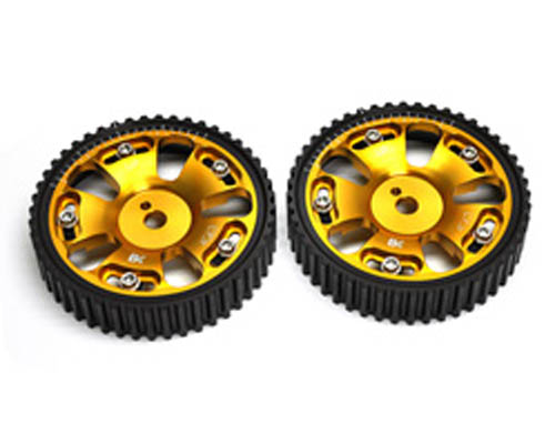 Brian Crower Adjustable Cam Gears w/ARP Fastener Bolts Mitsubishi Evo VIII - Pair 03-05