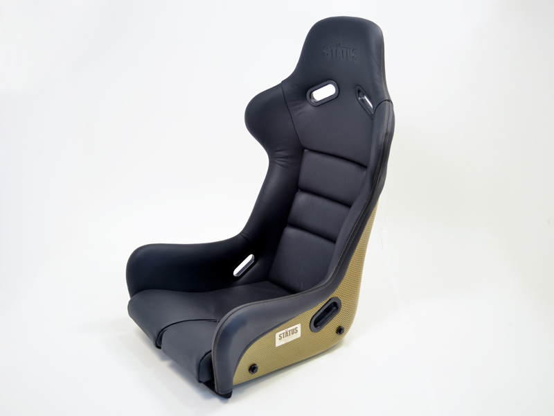 Status Racing Standard Ring Bucket Seat Kevlar Leather - FIA Approved