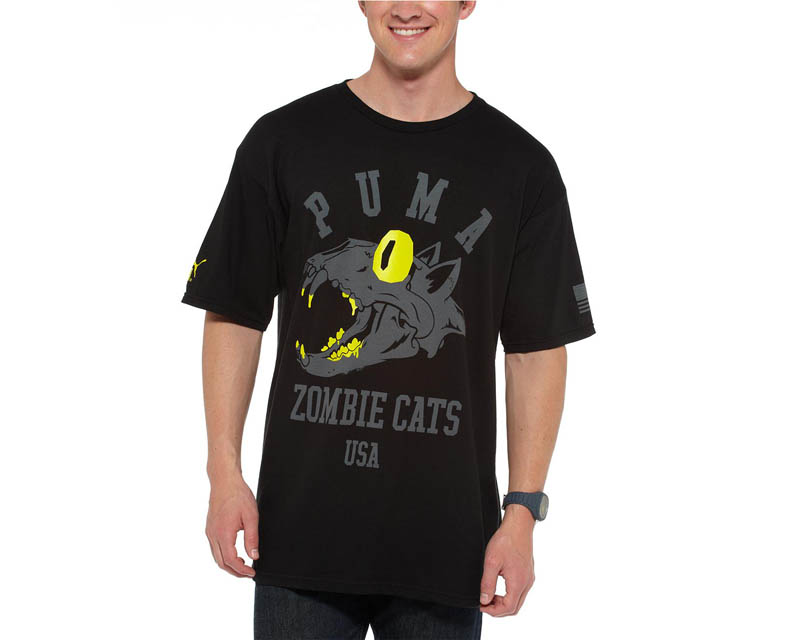 Puma Global Rallycross GRC Screamin Zombie Cat T-Shirt