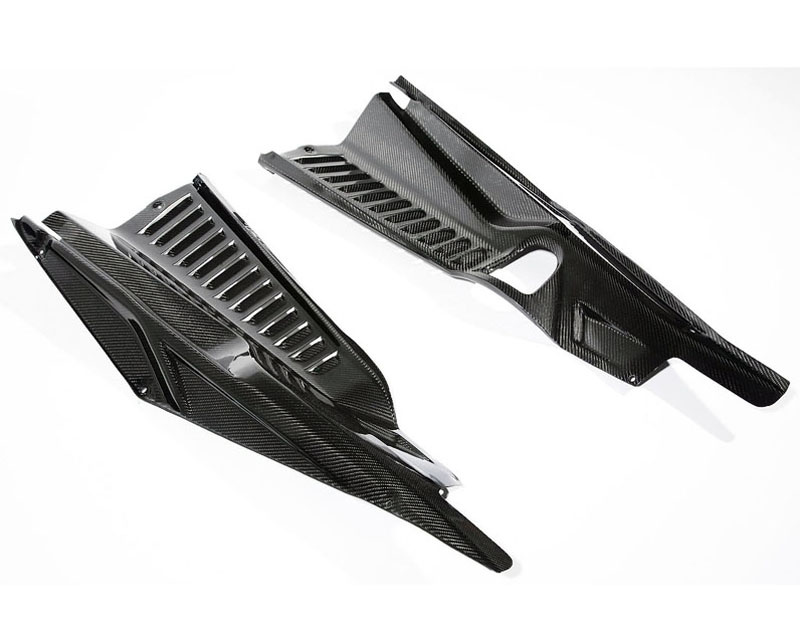 Capristo Carbon Fiber Engine Panels Ferrari 458 Italia 10-12