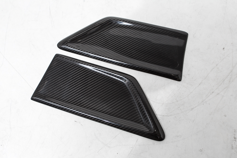 Agency Power 2x2 Carbon Fiber Fender Grill Mercedes CLS63 12+ CLEARANCE