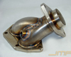 JM Fabrications Stainless Steel O2 Housing With Internal Dump Mitsubishi Lancer Evolution VII VIII IX 03+