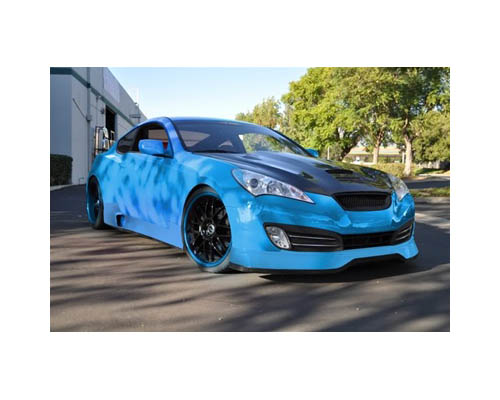 ARK C-FX Hood Fiber Glass Hyundai Genesis Coupe 10-12