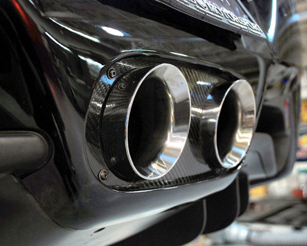 Fabspeed 458 Challenge Style Dual Exhaust Tips Ferrari 458 Italia 10-12