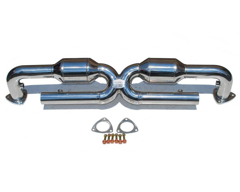 Fabspeed 200 Cell Sportcat X-Pipe Porsche 996 GT3 04-05