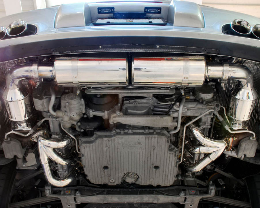 Fabspeed Performance Package Mufflers Tips Sportcats Headers Intake Porsche 997.2 Turbo Turbo S 10-12