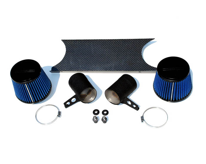 Fabspeed High Performance Air Intake System Carbon Fiber Heatshield Porsche 997.2TT 10-12
