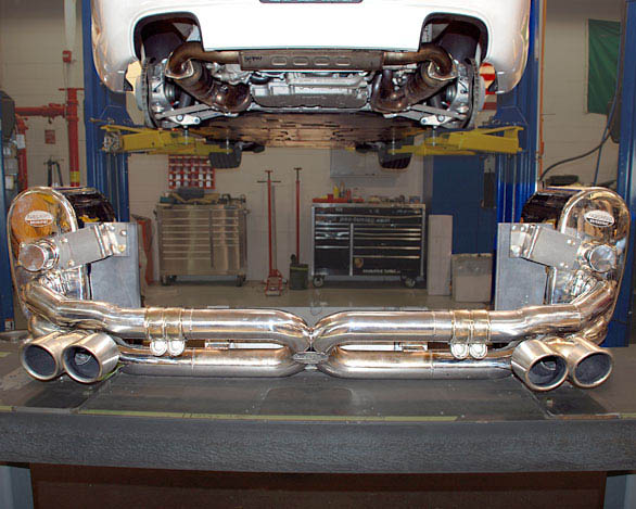 Fabspeed Performance Package Mufflers Tips X-Pipe Intake Porsche 997.2 Carrera 09-11