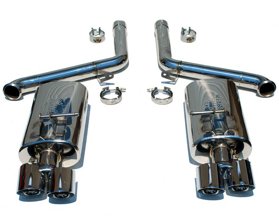 Fabspeed Performance Package Mufflers Tips X-Pipe Intake Porsche Panamera S 09-12