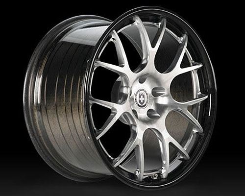 HRE Carbon Series CF40 19 & 20 Inch Staggered Wheel Set Porsche Carrera GT