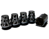 KICS Bullocks M12x1.25 Closed Wheel Locks Black