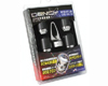 KICS Dency 2000 M12x1.25 Wheel Locks Black
