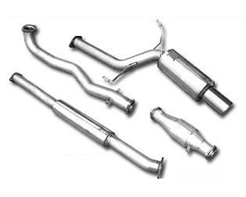 Milltek Turbo-Back Exhaust w/Test Pipe Mitsubishi EVO 7/8 01-05