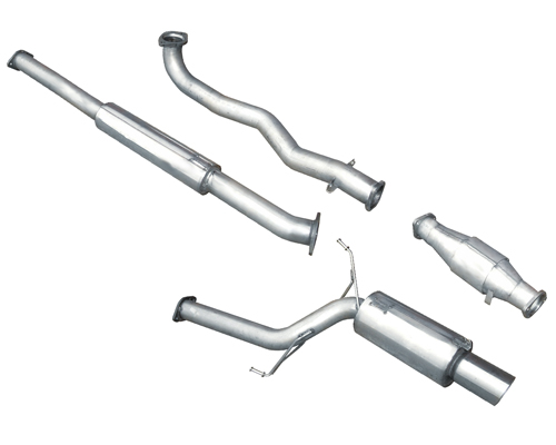 Milltek Turbo-Back Exhaust w/High Flow Cat Mitsubishi EVO 7/8 01-05