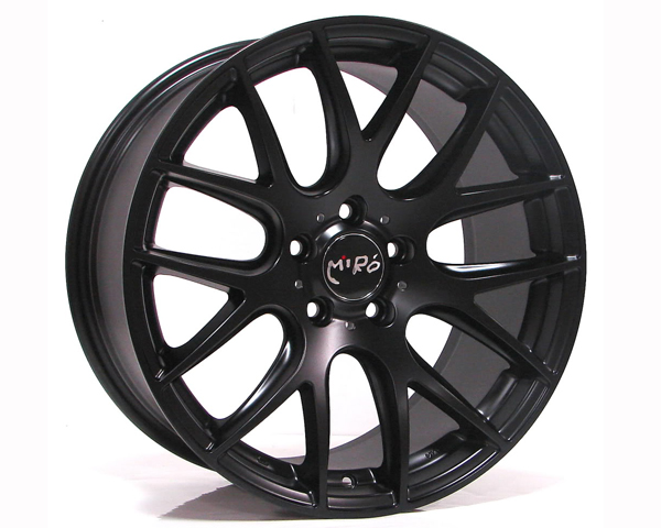 MiRo Type 111 18X9.5 5X112 ET40 CB66.6 Matte Black