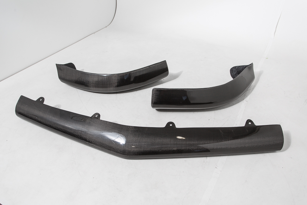 Agency Power 3pc Carbon Fiber Front Spoiler Kit Mercedes CLS63 12+ CLEARANCE