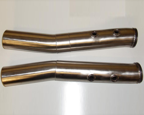 Boost Logic Pro Straight Pipe Set Porsche 996 Turbo 01-05