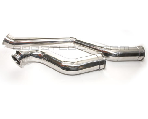 4 Inch Downpipe/Midpipe for Boost Logic Turbo Kits Toyota Supra 93-02 by FEZTEC