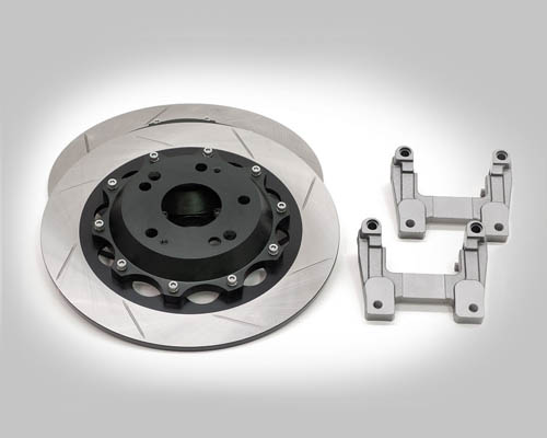 Ksport 11.25in Slotted Rear Rotors Honda Civic 01-05