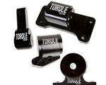 Torque Solution Billet Aluminum 4 Piece Full Engine Mount Kit Mitsubishi Evolution VII-IX 2001-2006