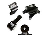 Torque Solution Billet Aluminum 4 Piece Engine Mount Kit Mitsubishi Evolution VII-IX 2001-2006