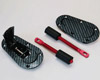 AeroCatch Carbon Look Plus Flush Hood Fastners