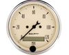 Autometer Antique Beige 3 1/8 Speedometer 120MPH