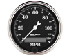 Autometer Old Tyme Black 3 1/8 Programmable Speedometer