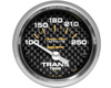 Autometer Carbon Fiber 2 1/16 Transmission Temperature Gauge