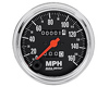 Autometer Traditional Chrome 3 3/8 Speedometer 160MPH