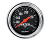 Autometer Traditional Chrome 2 1/16 Water Temperature 120-240 Ga